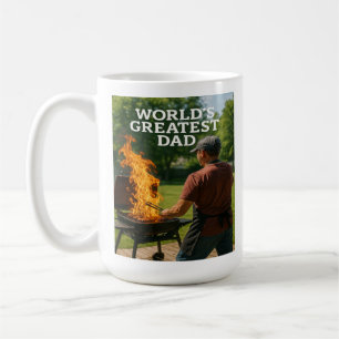 World's Greatest Dad – BBQ Inferno Edition Coffee Mug