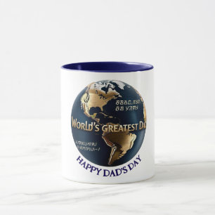 World's Greatest Dad Custom For Dad's Day Mug