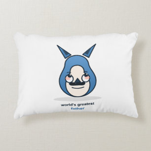 World's Greatest Dad Fox Accent Pillow