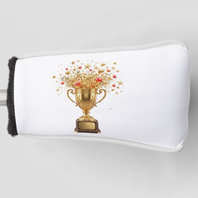 World's Greatest DAD Golf Head Cover (Front)