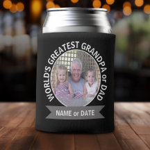 World's Greatest Dad Grandpa Custom Photo Template