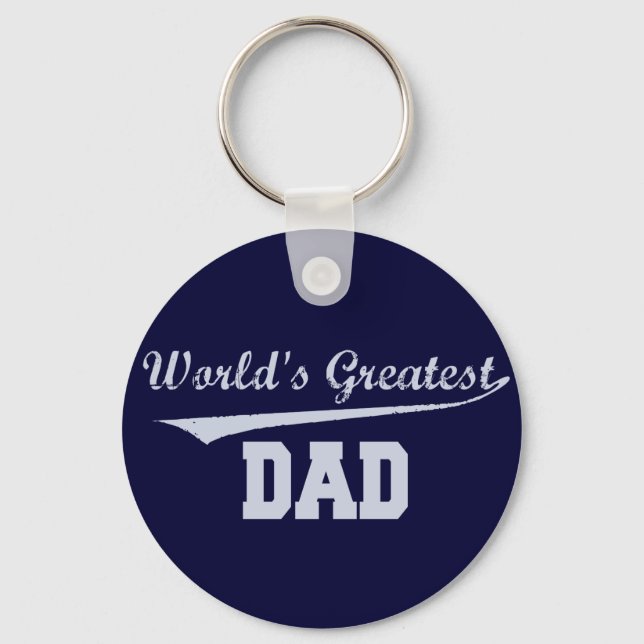 World's Greatest Dad Keychain (Front)