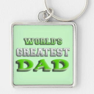 World's Greatest Dad Keychain