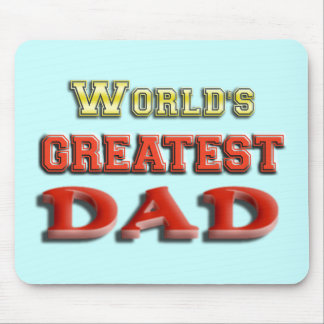 World's Greatest Dad Mouse Pad