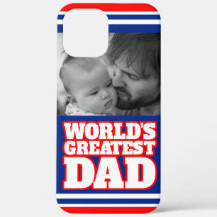 World's greatest Dad personalize photo iphone case