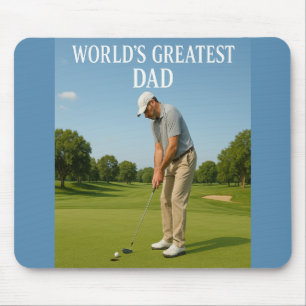 World's Greatest Dad – Putting Pro Mouse Pad