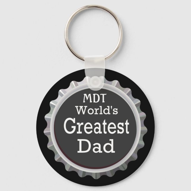 World's Greatest Dad - SRF Keychain (Front)