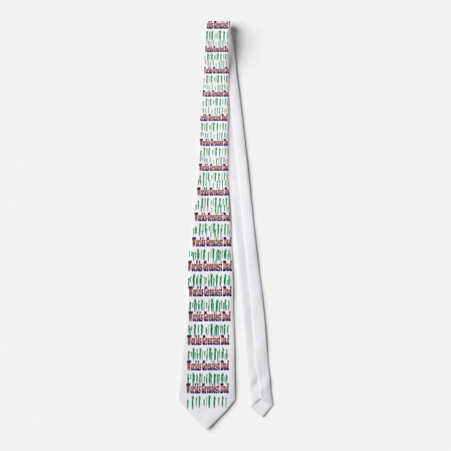 Worlds Greatest Dad Tie (Front)