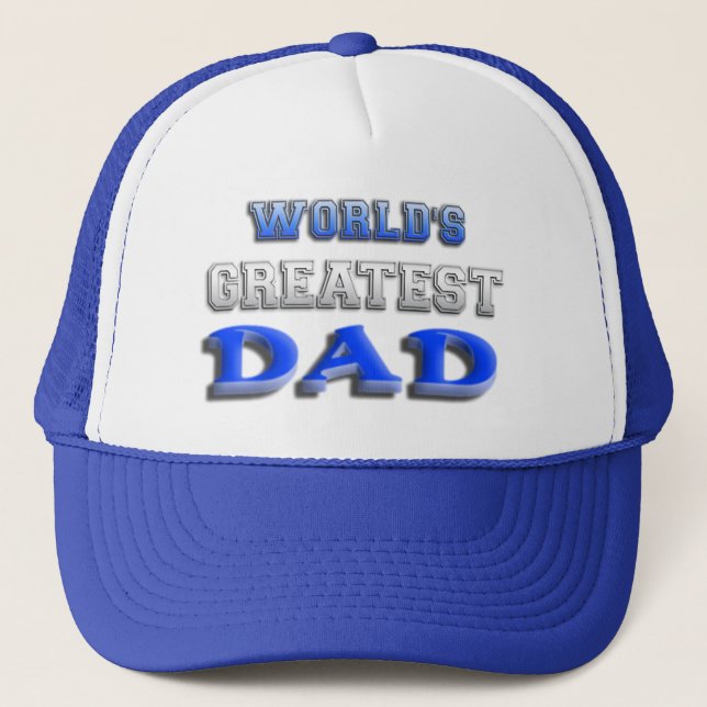 World's Greatest Dad Trucker Hat (Front)