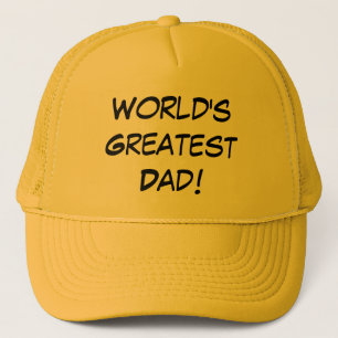 World's Greatest Dad Trucker Hat