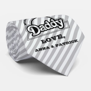 World's Greatest Daddy - Personalized Name(s) Tie