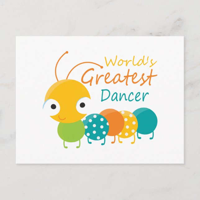 World's Greatest Dancer Postcard (Front)