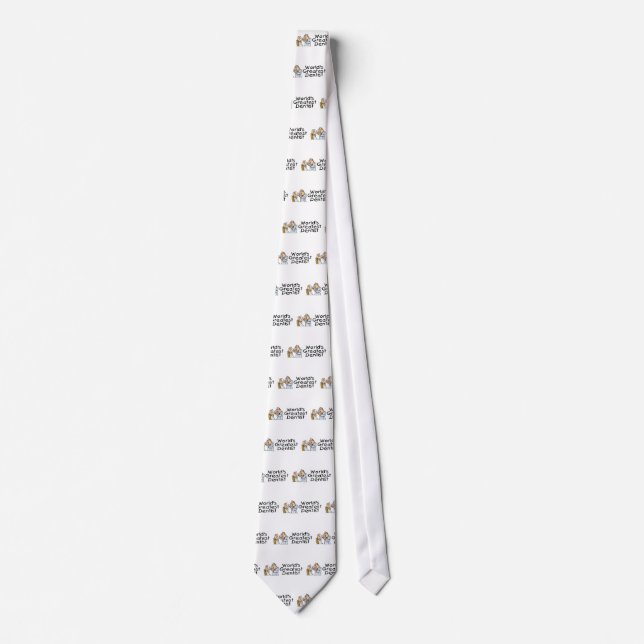 Worlds Greatest Dentist Tie (Front)