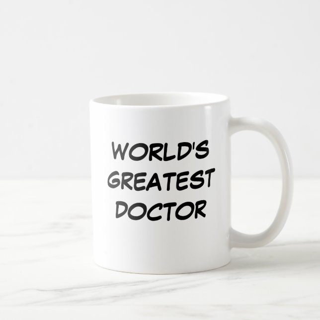 "World's Greatest Doctor" Mug (Right)