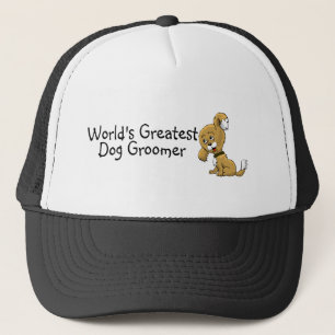 Worlds Greatest Dog Groomer Trucker Hat