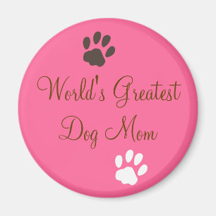 World's Greatest Dog Mom Magnet