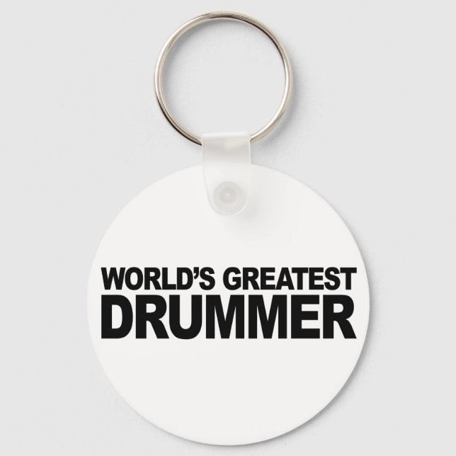 World's Greatest Drummer Keychain (Front)