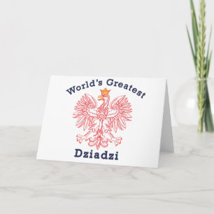 World's Greatest Dziadzi Eagle Card