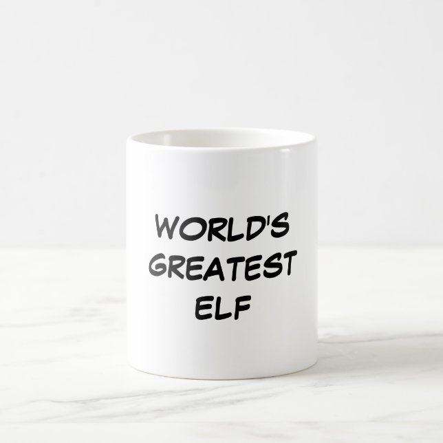 "World's Greatest Elf" Mug (Center)