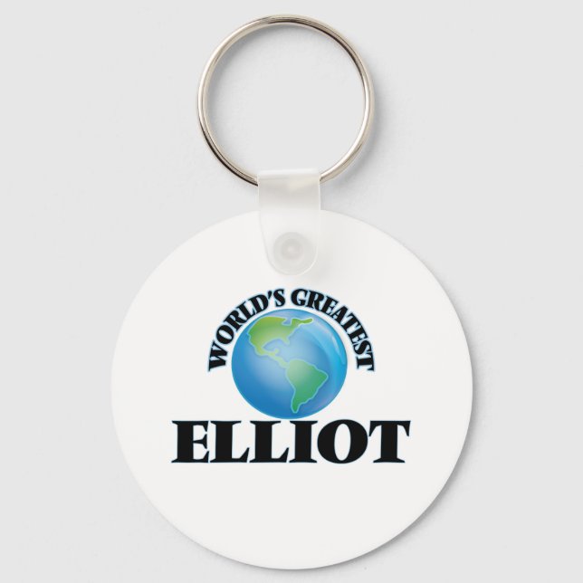 World's Greatest Elliot Keychain (Front)