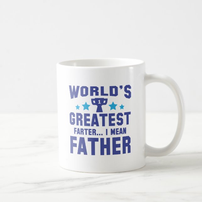 World's Greatest Farter Coffee Mug (Right)
