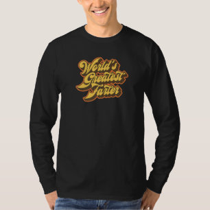 World's Greatest Farter Fart Joke Fathers Day Ret T-Shirt