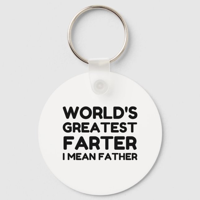 World's Greatest Farter Keychain (Front)