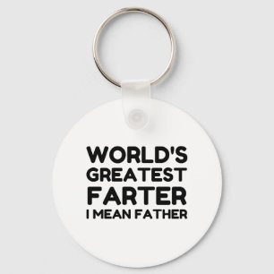 Worlds Greatest Farter Keychain