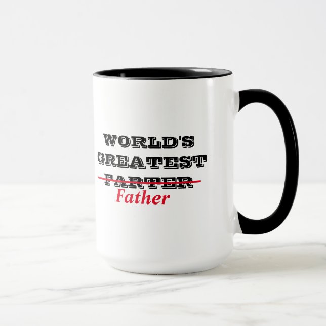 WORLD'S GREATEST FARTER MUG (Right)