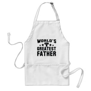 World's Greatest Father Standard Apron