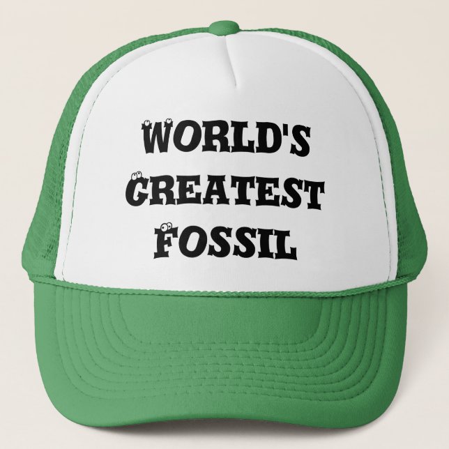 World's Greatest Fossil Trucker Hat (Front)