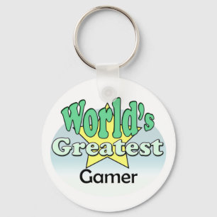 World's Greatest Gamer Keychain