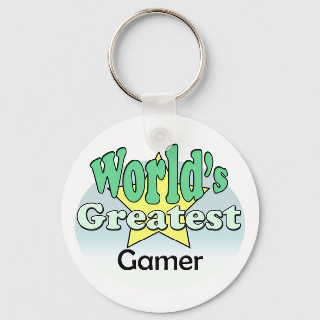 World's Greatest Gamer Keychain (Front)