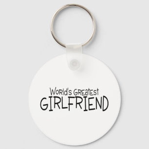 Worlds Greatest Girlfriend Keychain