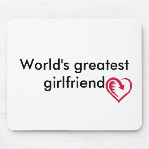 World's greatest girlfriend Mouse pad