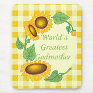 World's Greatest Godmother Mouse Pad