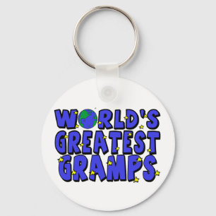World's Greatest Gramps Keychain