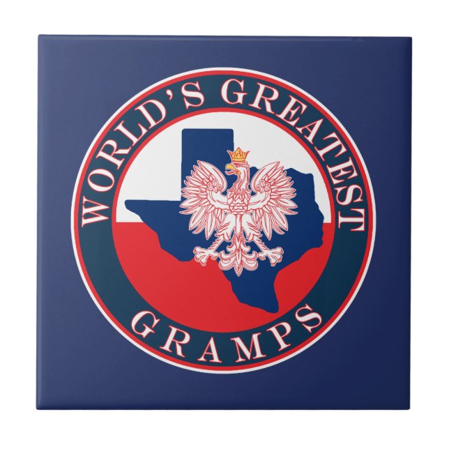 World's Greatest Gramps Tile (Front)