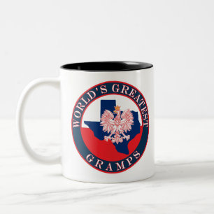 World's Greatest Gramps Two-Tone Coffee Mug