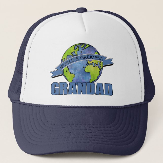 World's Greatest Grandad Trucker Hat (Front)