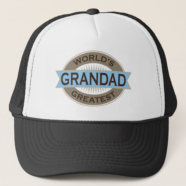 Worlds Greatest Grandad Trucker Hat (Front)