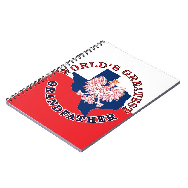 World's Greatest Grandfather Notebook (Left Side)