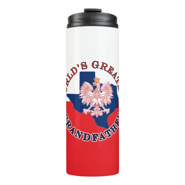 World's Greatest Grandfather Thermal Tumbler (Front)