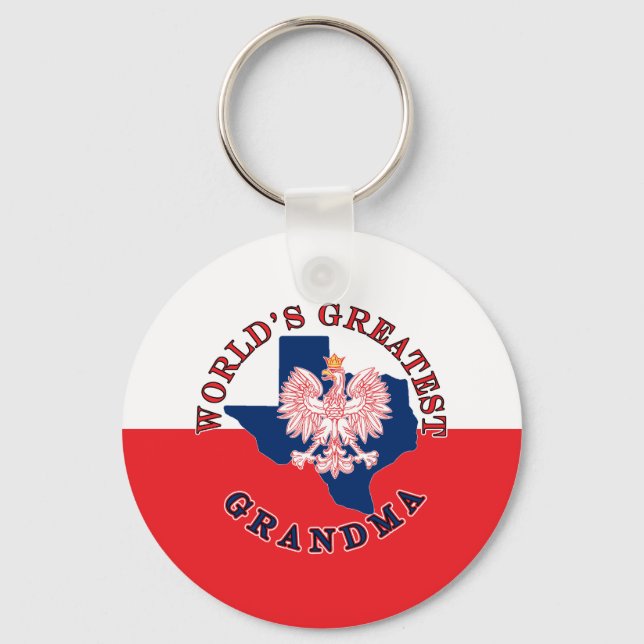 World's Greatest Grandma Keychain (Front)