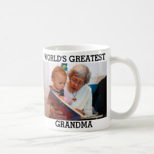 World's Greatest Grandma Photo Create Your Own Coffee Mug