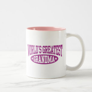 World's Greatest Grandma Two-Tone Coffee Mug