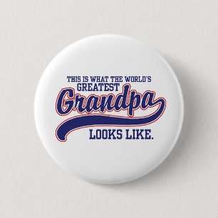 World's Greatest Grandpa 2 Inch Round Button
