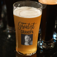 Worlds Greatest Grandpa Glass