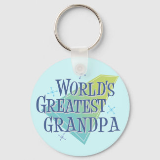 World's Greatest Grandpa Keychain