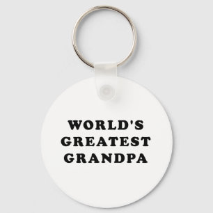World's Greatest Grandpa Keychain